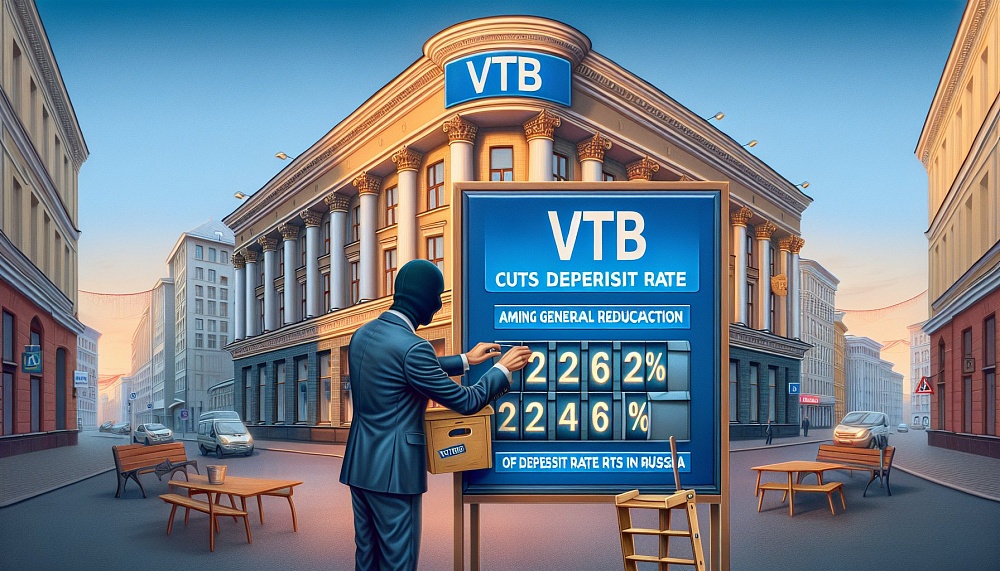 ВТБ снизил ставку по вкладу до 22,6% на фоне общего снижения депозитных ставок в России