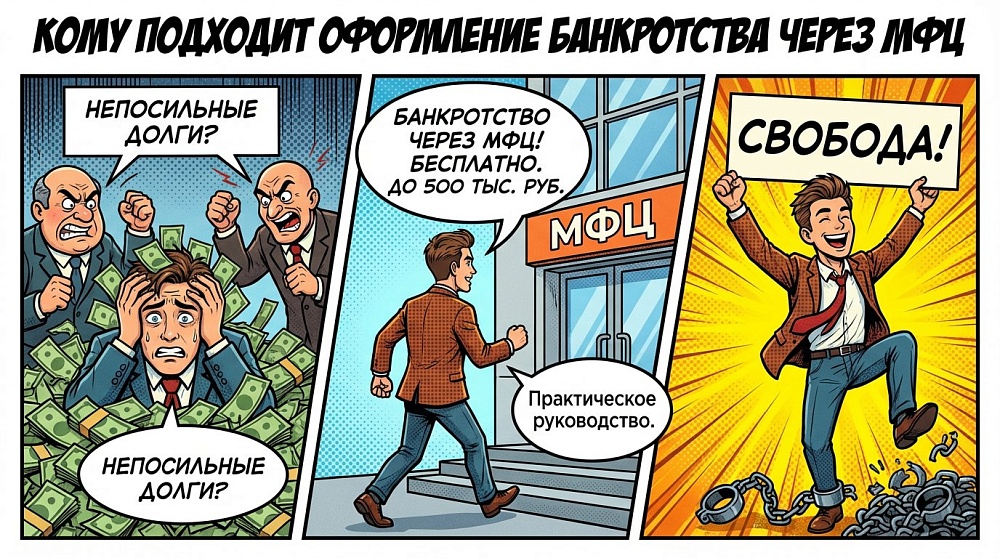 Кому подходит оформление банкротства через МФЦ — практическое руководство