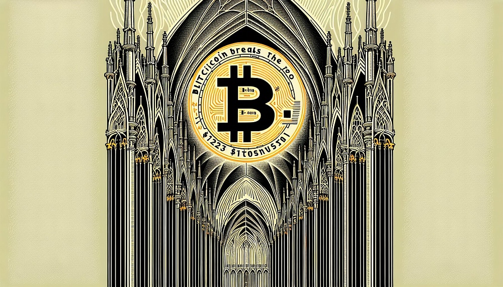 Биткойн обновил рекорд, преодолев $123 тысячи