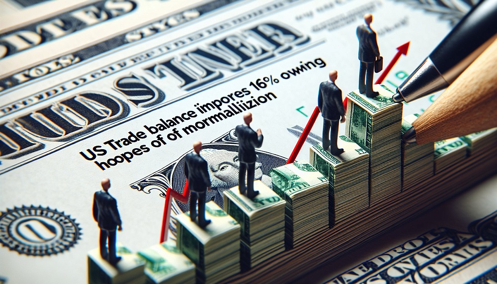 Торговый баланс США улучшился на 16% благодаря надеждам на нормализацию