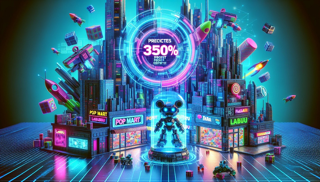 Pop Mart прогнозирует 350% рост прибыли благодаря успеху игрушек Labubu
