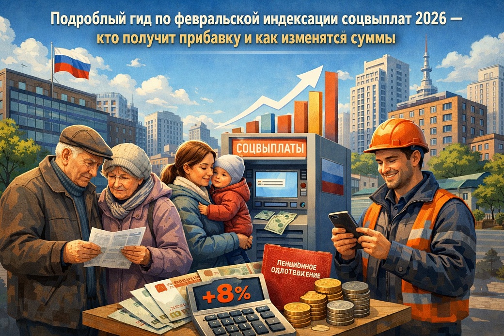 Подробный гид по февральской индексации соцвыплат 2026 — кто получит прибавку и как изменятся суммы