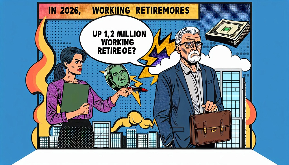В 2026 году рынок труда может покинуть до 1,2 млн работающих пенсионеров