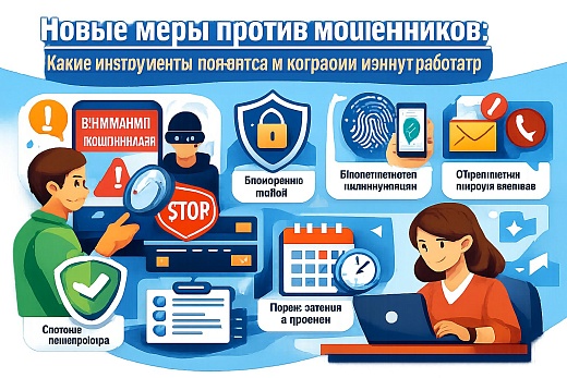 Новые меры против мошенников: какие инструменты появятся и когда они начнут работать