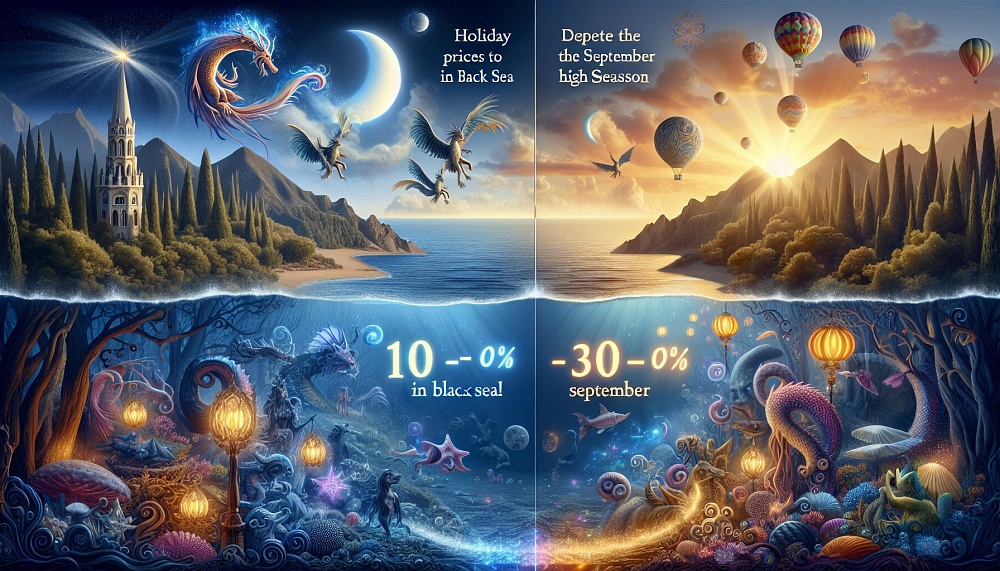 Цены на отдых на Черном море в сентябре на 10-30% ниже, чем в высокий сезон
