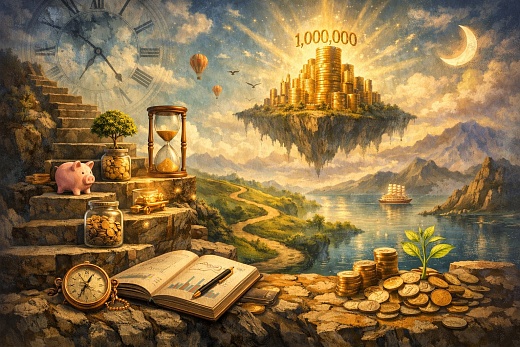 Пошаговый план для накопления первого миллиона через долгосрочные сбережения