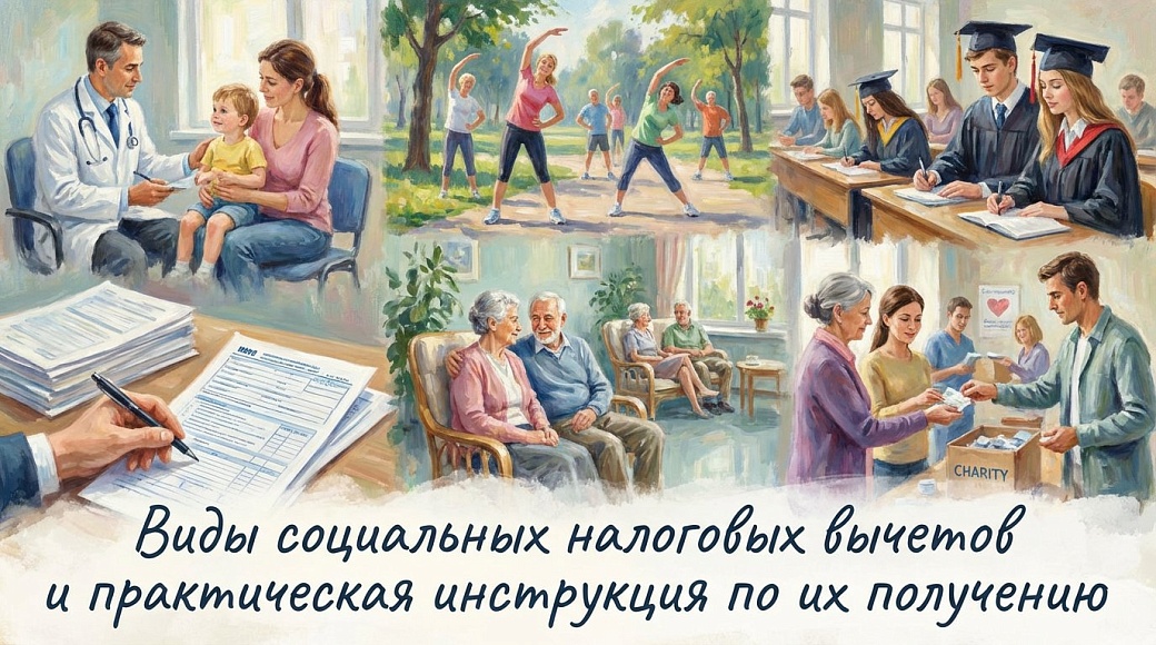Виды социальных налоговых вычетов и практическая инструкция по их получению