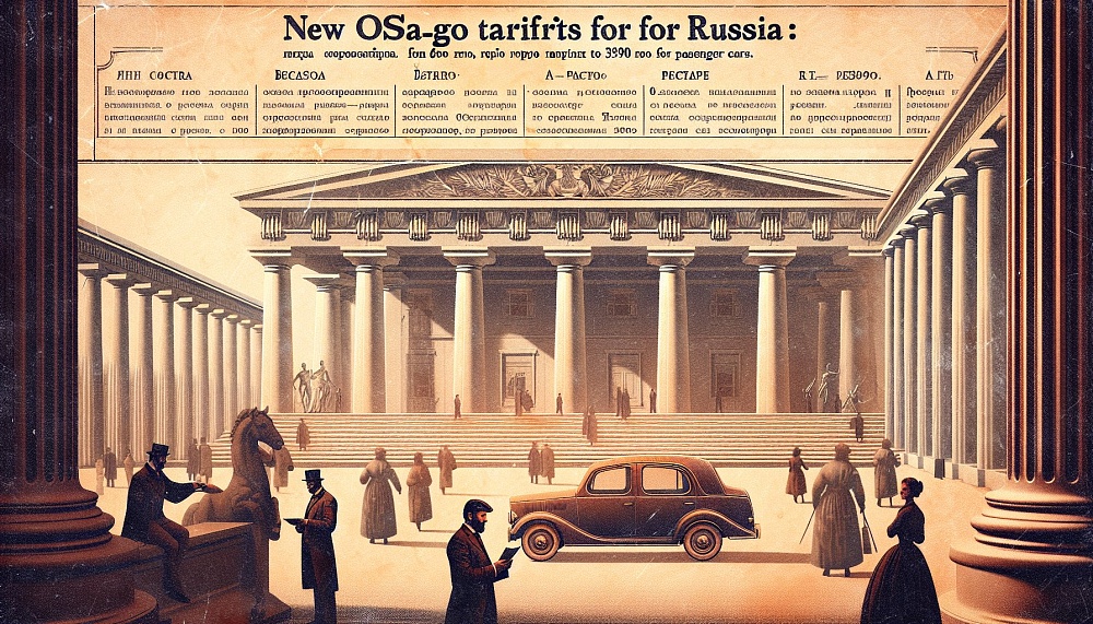 Новые тарифы ОСАГО для России и Белоруссии: от 3400 до 3590 рублей для легковых автомобилей