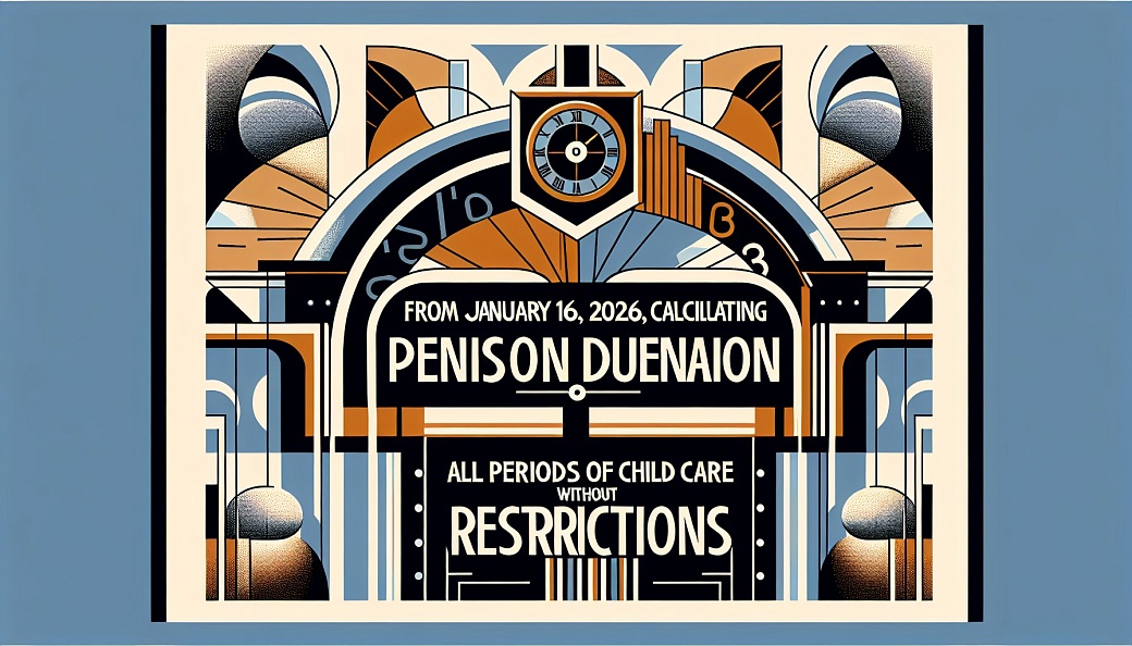 С 1 января 2026 года при расчёте пенсионного стажа все периоды ухода за детьми будут учитываться без ограничений