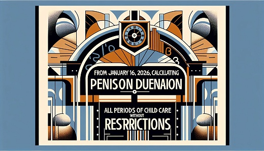 С 1 января 2026 года при расчёте пенсионного стажа все периоды ухода за детьми будут учитываться без ограничений