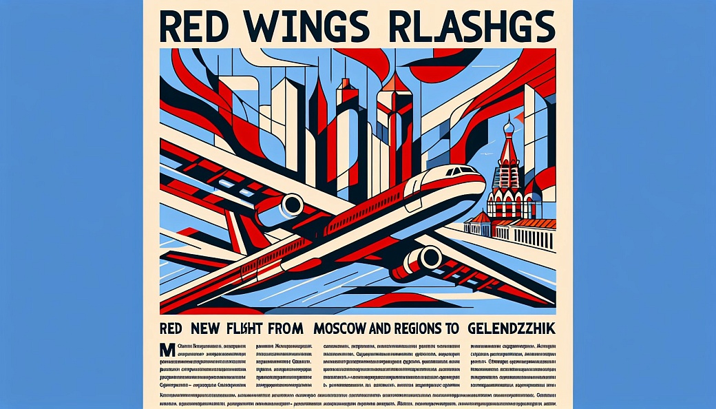 Red Wings планирует новые рейсы в Геленджик из Москвы и регионов