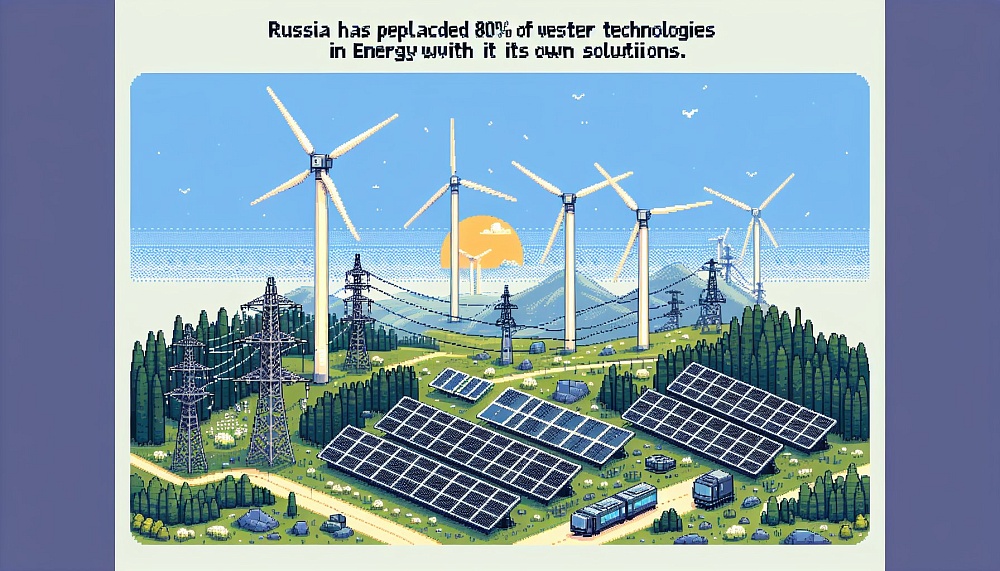 Цивилев: Россия заместила 80% западных технологий в энергетике собственными решениями