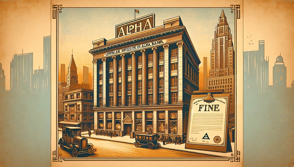 Центробанк наложил штраф на Альфа-Банк.
