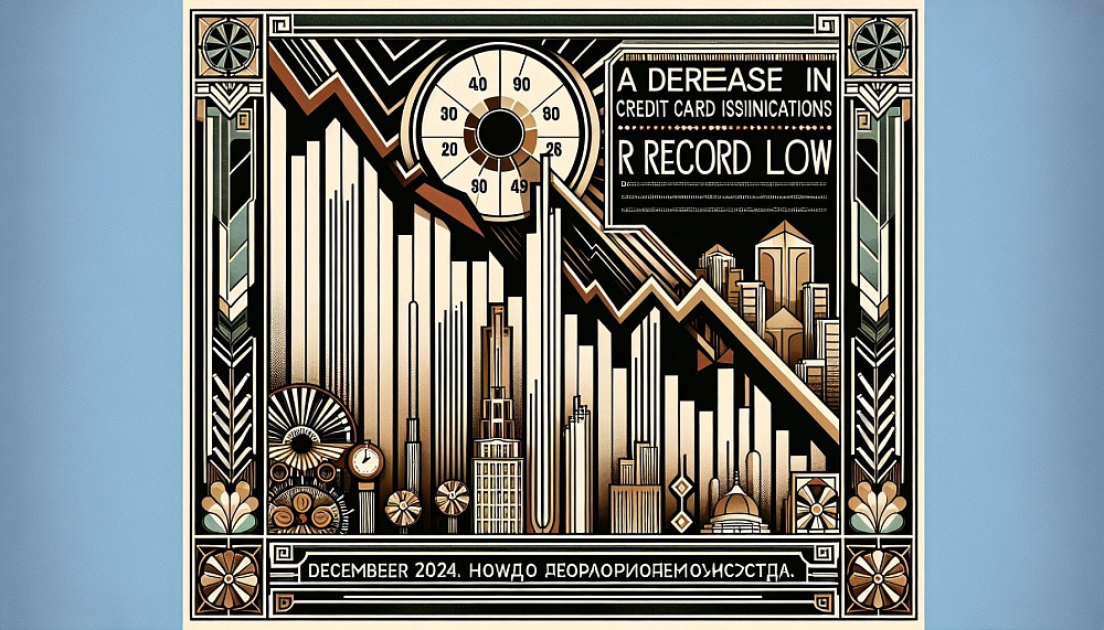 Снижение выдачи новых кредитных карт: декабрь 2024 показал рекордный минимум