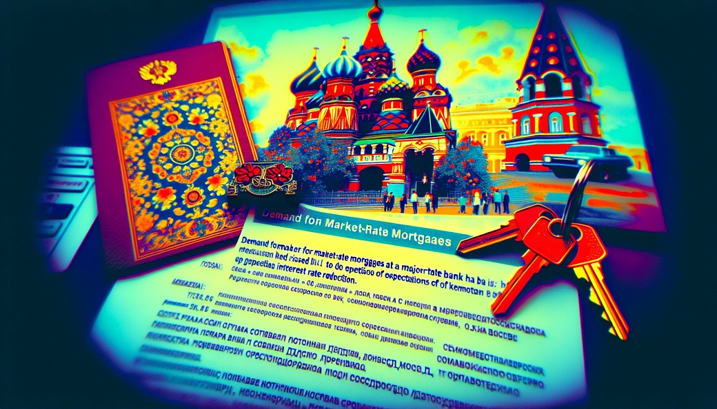 Спрос на рыночную ипотеку в Сбербанке вырос до 15,5% благодаря ожиданиям снижения ключевой ставки