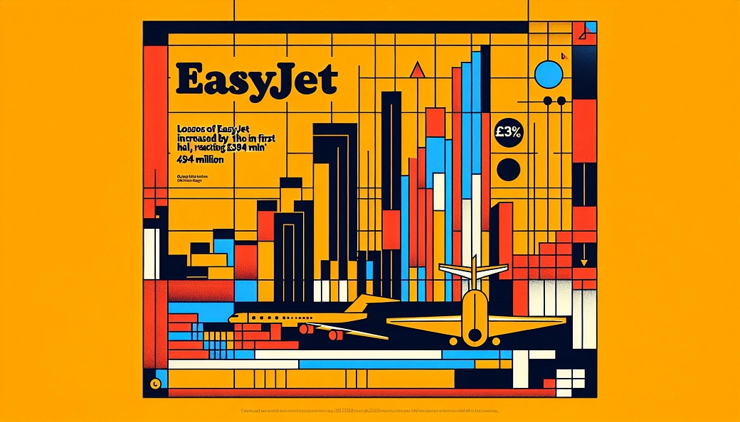 Убытки easyJet в первом полугодии выросли на 13%, достигнув £394 млн