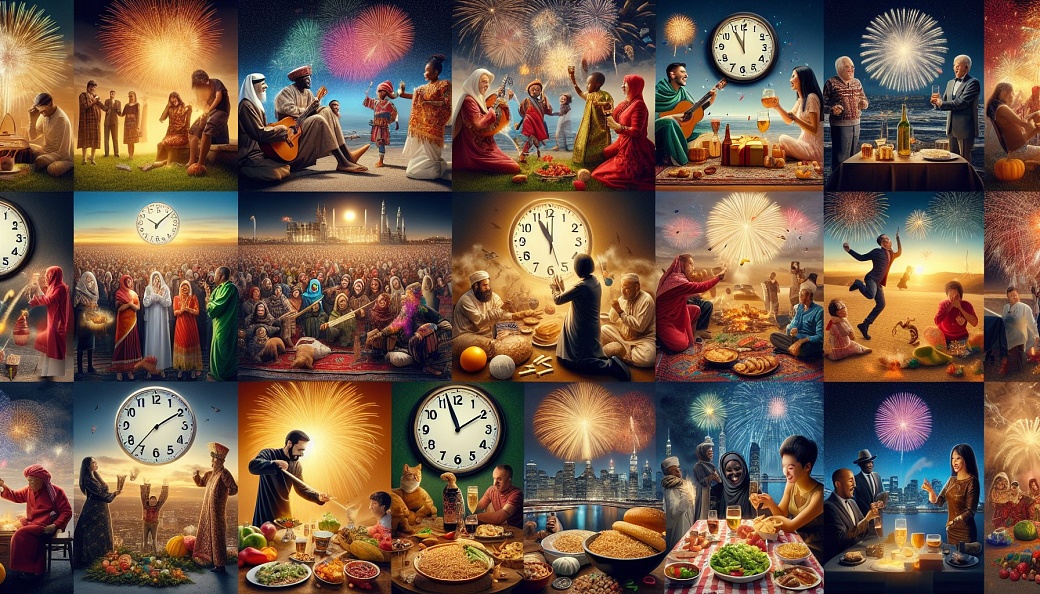 Как празднуют Новый год в разных странах: необычные традиции и обычаи