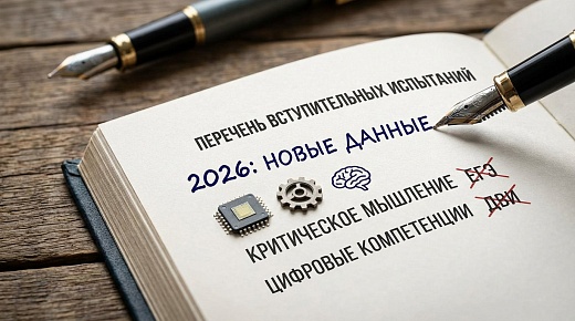 Что изменилось в перечне вступительных испытаний для вузов в 2026 году