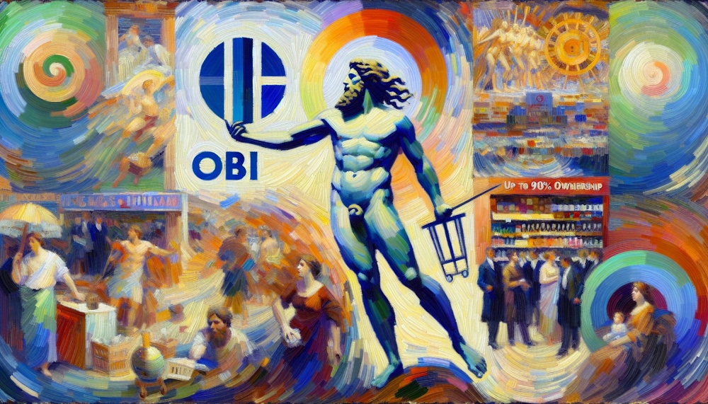 Гермес стал владельцем до 90% юрлиц сети гипермаркетов OBI