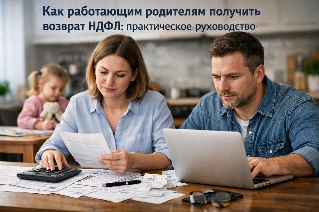 Как работающим родителям получить возврат НДФЛ: практическое руководство
