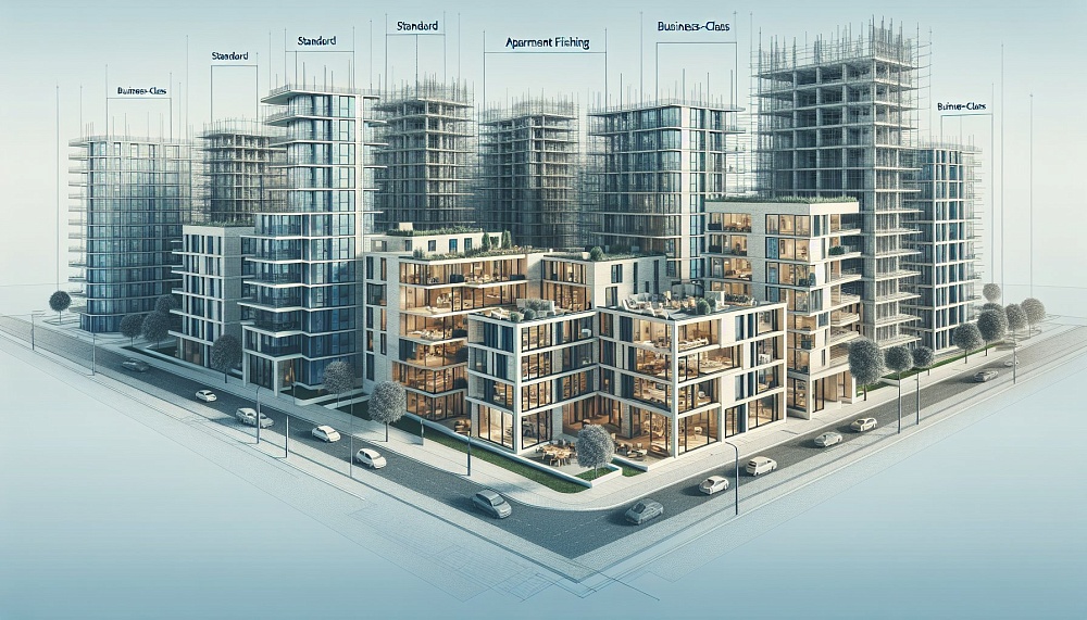 Минстрой установит стандарты отделки квартир в новостройках: от стандартного до бизнес-класса.