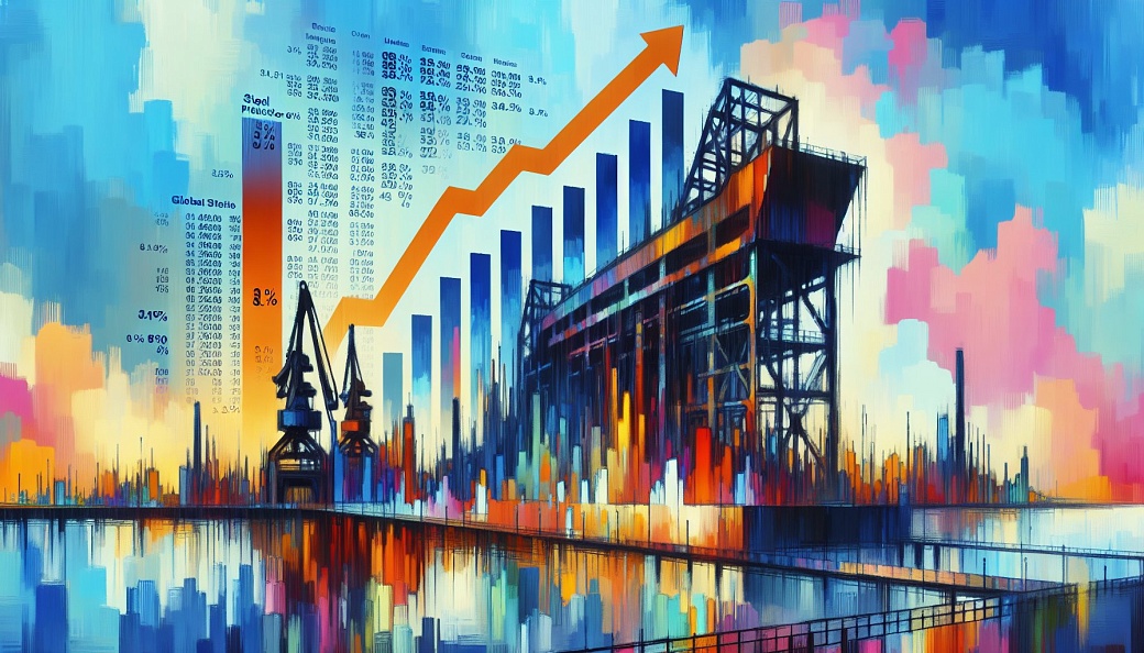 Мировое производство стали сократилось на 3,8% в мае