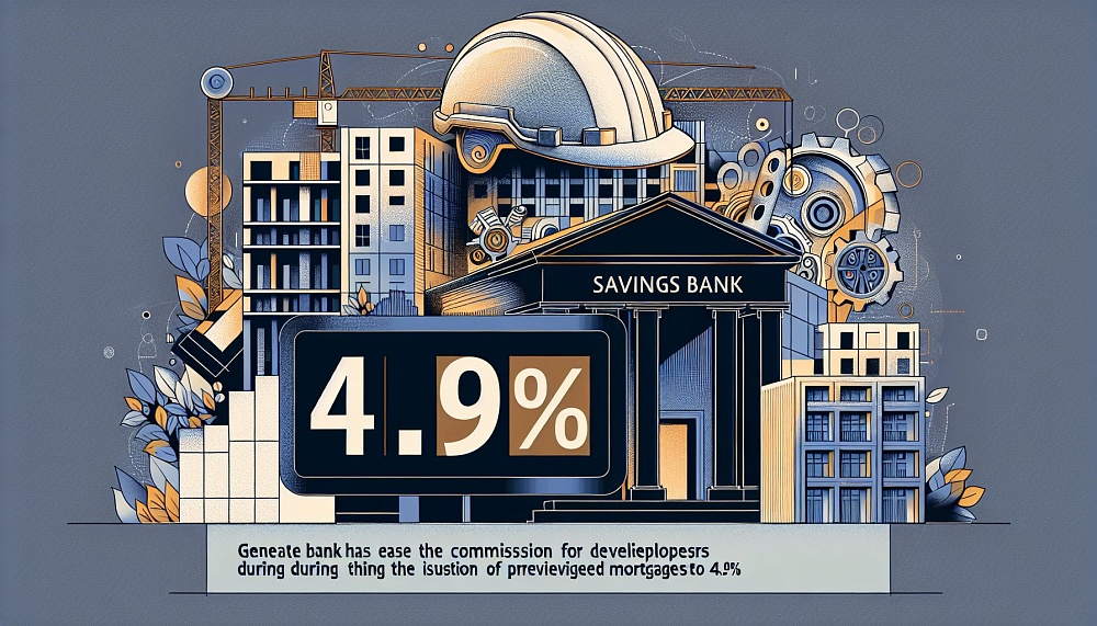 Сбербанк уменьшил комиссию для застройщиков при выдаче льготной ипотеки до 4,9%