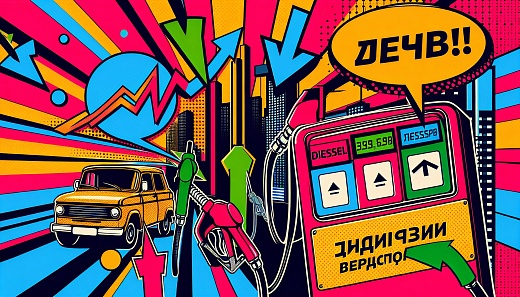 Росстат: Дизель подешевел, бензин подорожал за неделю