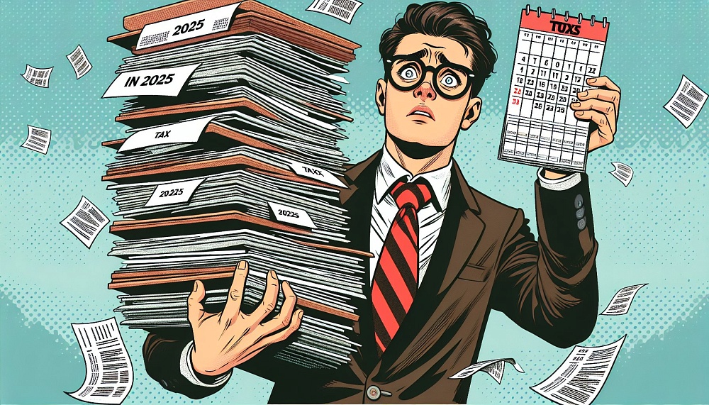 Налоги в 2025 году: Новые штрафы за задержку платежей в России.