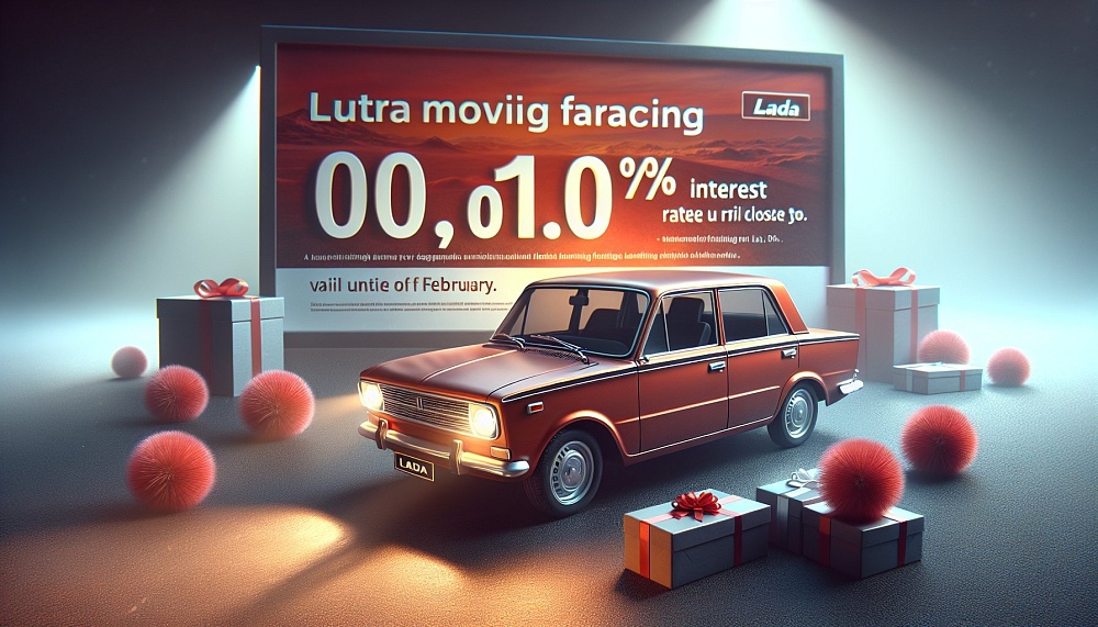 «АвтоВАЗ» и Авто Финанс Банк запускают акцию: кредит на LADA от 0,01% до конца февраля