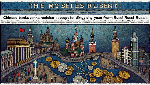 Банки Китая отказываются принимать грязный юань из России