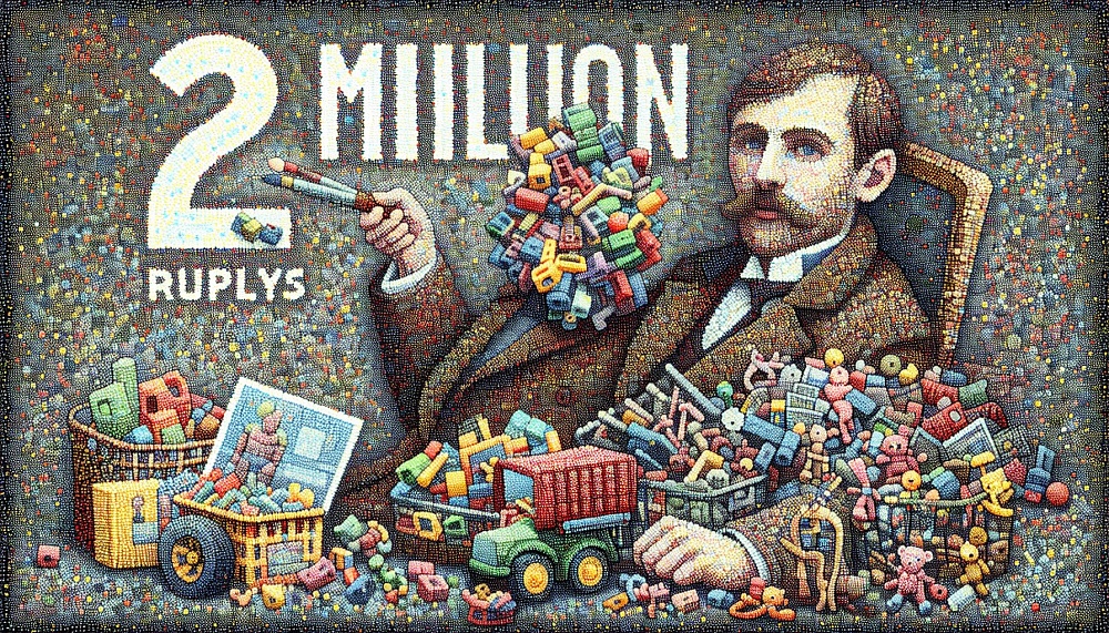 Продажи игрушек Лабубу в России достигли 2 млн рублей за май.