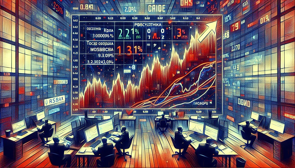 Российские индексы выросли: Мосбиржа на 0,21%, РТС на 1,3%