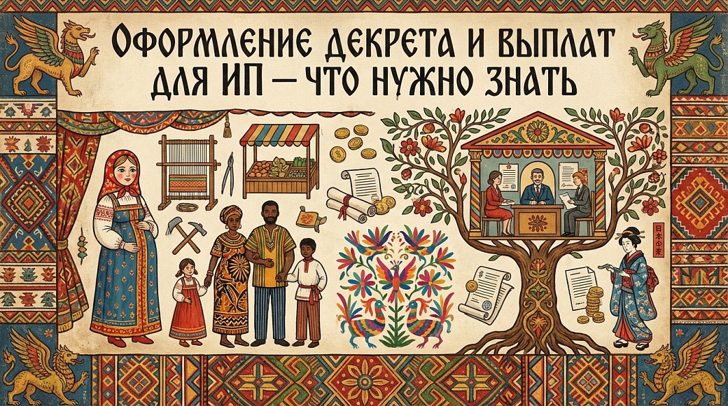 Оформление декрета и выплат для ИП — что нужно знать