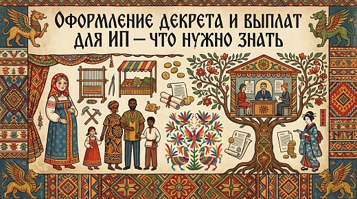 Оформление декрета и выплат для ИП — что нужно знать