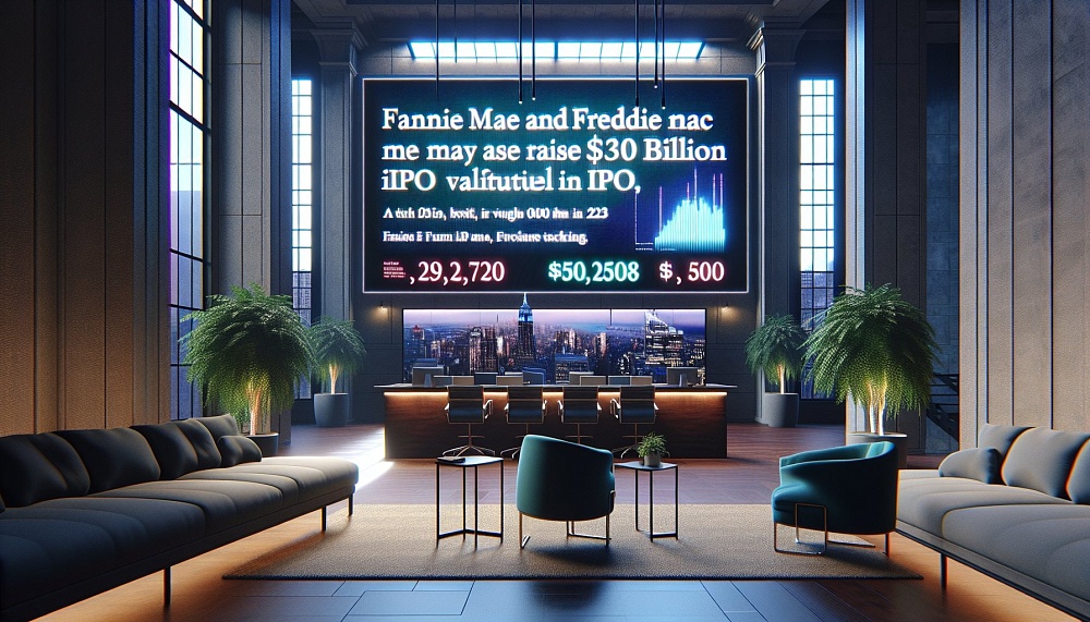 Fannie Mae и Freddie Mac могут привлечь $30 млрд на IPO в 2023 году с общей оценкой в $500 млрд.