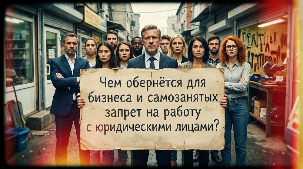 Чем обернётся для бизнеса и самозанятых запрет на работу с юридическими лицами?