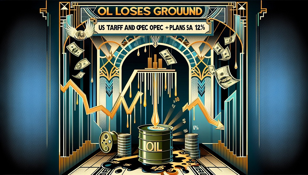 Нефть теряет позиции: пошлины США и планы ОПЕК+ обвалили котировки на 12%