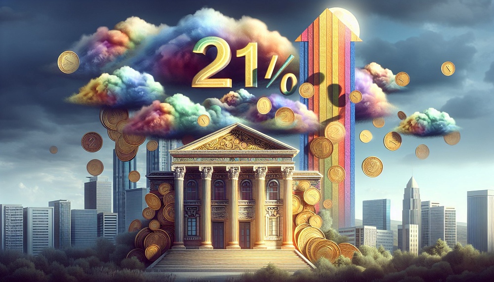 Т-Банк повышает ставки по рублевым вкладам до 21% на два месяца
