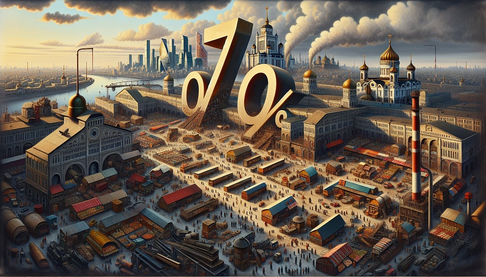 Оборот пищевой промышленности Москвы в 2024 году вырос на 10,3%, достигнув 807,1 млрд рублей