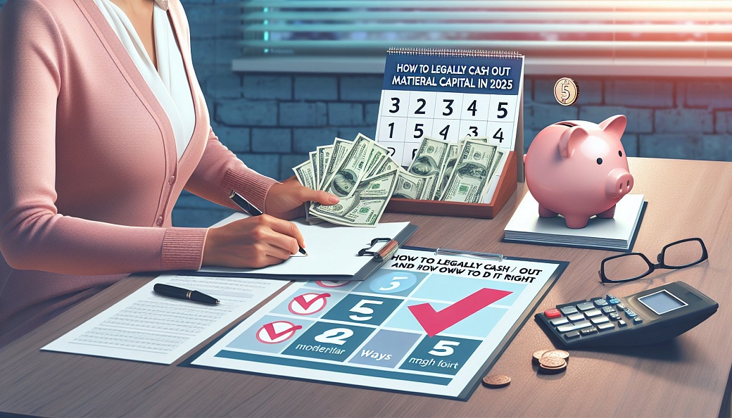 Как легально обналичить материнский капитал в 2025 году: 5 способов и как это сделать правильно