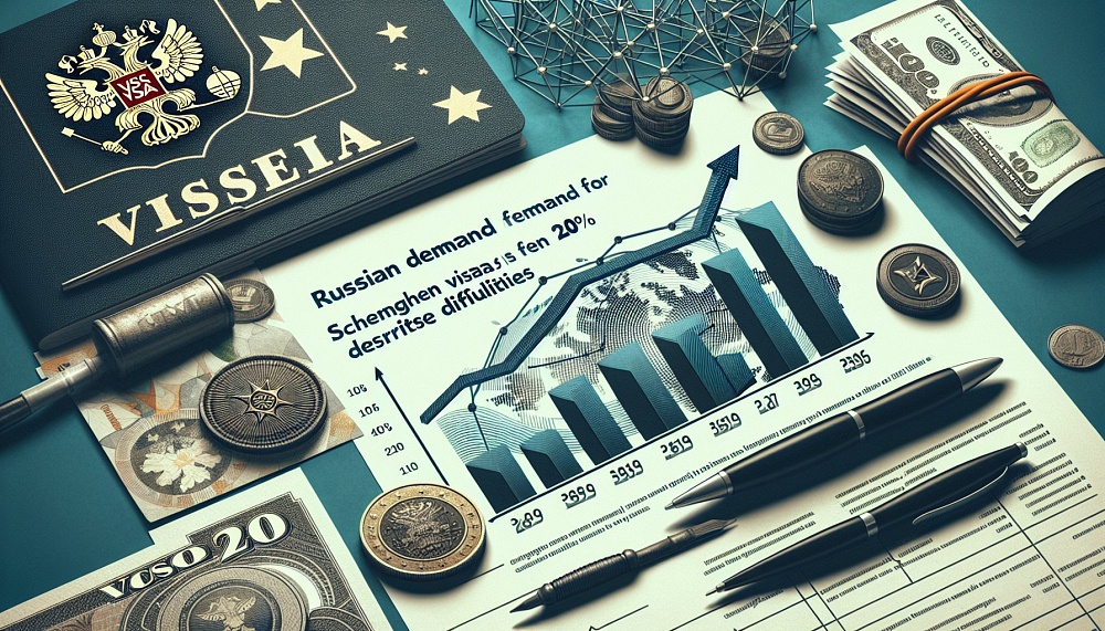 Спрос россиян на шенгенские визы вырос на 20% trotz сложностей