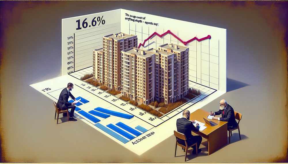 Средняя стоимость ипотечной квартиры в России за год выросла на 16% — эксперты.