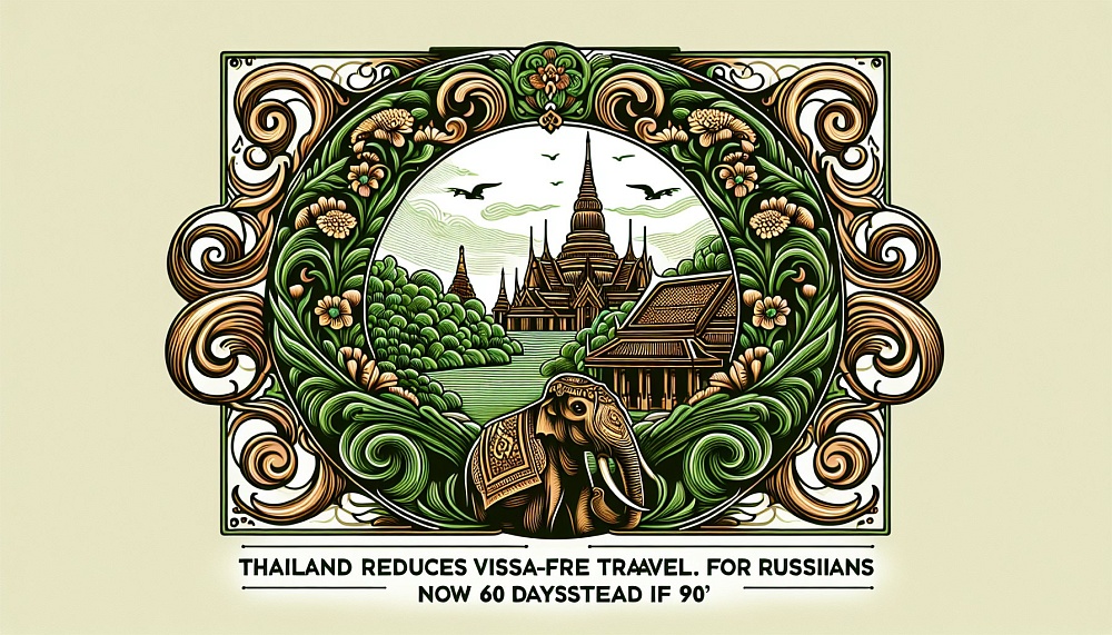 Таиланд сокращает безвизовый режим для россиян: теперь 60 дней вместо 90