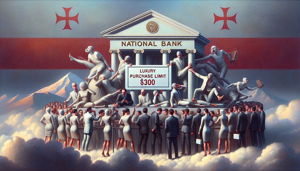 Bank of Georgia ограничил россиян в покупках люкса: лимит не более 300 долларов