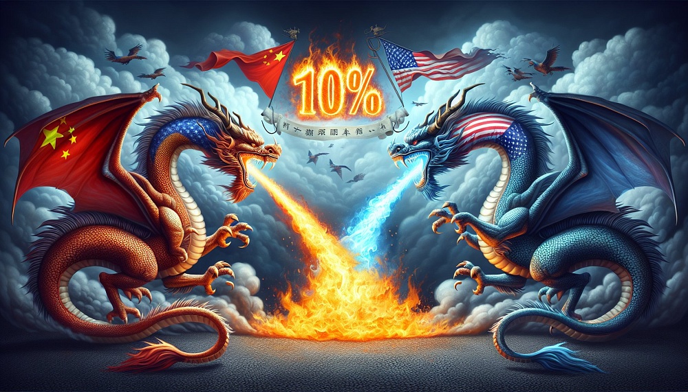 Китай и США выравняли неторговый баланс взаимными пошлинами в 104%