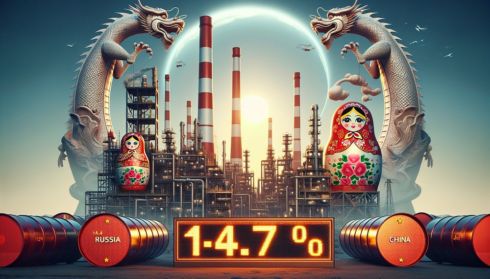 Китай снизил импорт российской нефти на 14,7% в I квартале 2025 года
