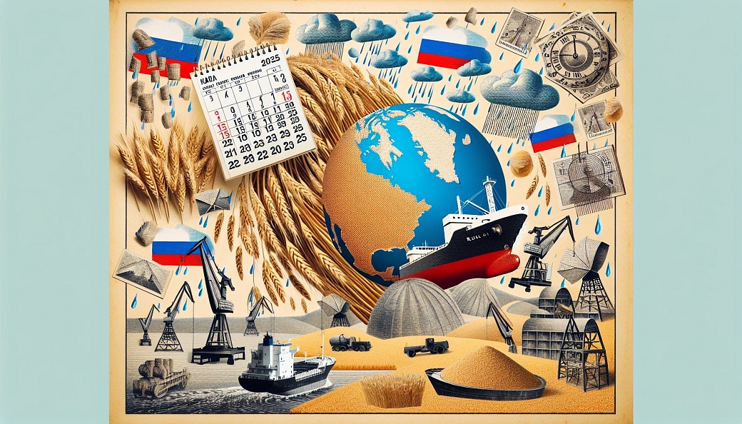 Россия планирует экспортировать 53 млн тонн зерна в 2025 году, сообщил Патрушев.