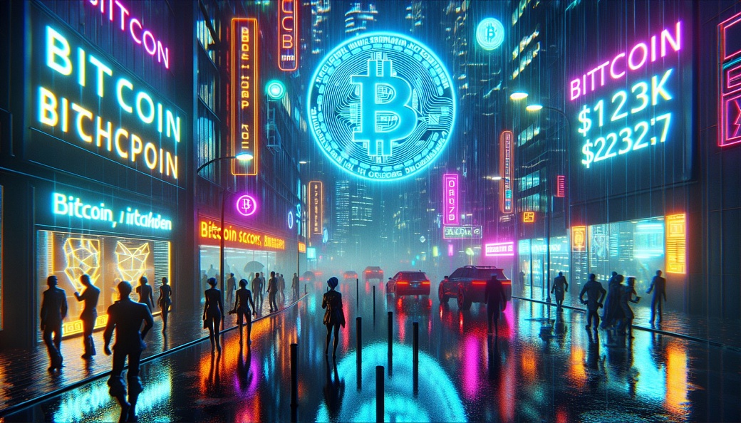 Биткойн достигает рекордных $123 тыс., рост может смениться коррекцией
