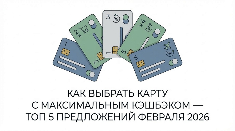 Как выбрать карту с максимальным кэшбэком — топ 5 предложений февраля 2026
